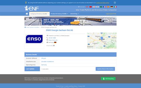 ENSO Energie Sachsen Ost AG | Solar System Installers ...