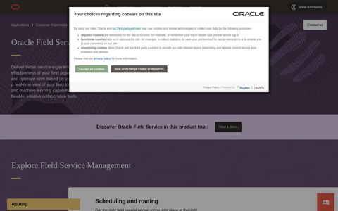Field Service Management | CX | Oracle