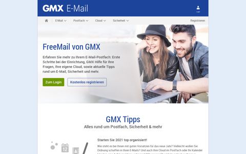 GMX Freemail | Kostenlose E-Mail-Adresse registrieren