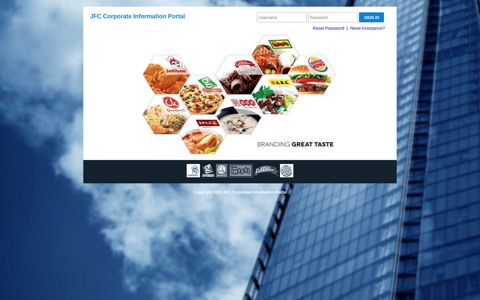 JFC Corporate Information Portal