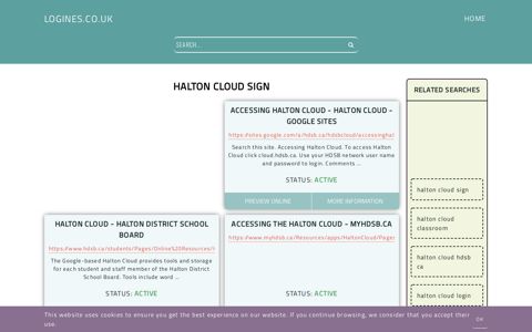 halton cloud sign - General Information about Login - Logines.co.uk