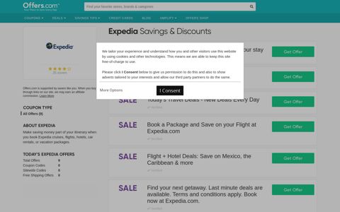 Expedia Savings & Discounts - Offers.com