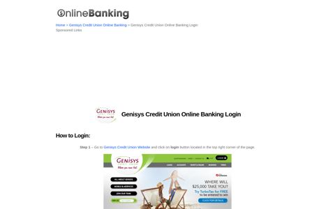 Genisys Credit Union Online Banking Login | Online Banking