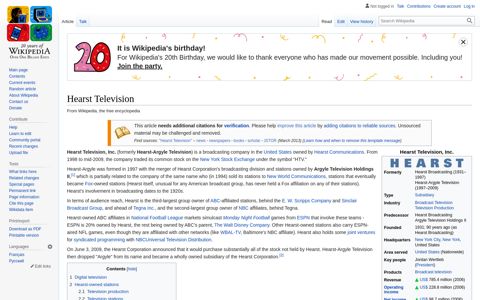 Hearst Television - Wikipedia
