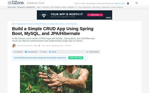 Build a Simple CRUD App Using Spring Boot, MySQL, and ...