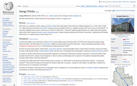 innogy Polska – Wikipedia, wolna encyklopedia