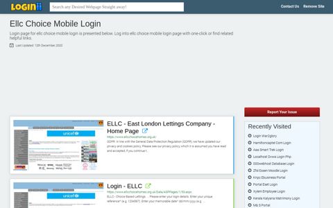 Ellc Choice Mobile Login - Loginii.com