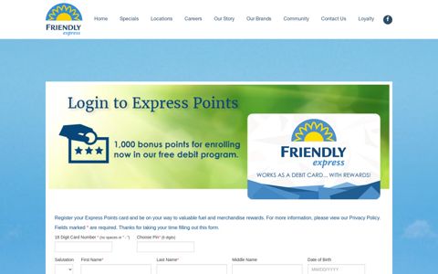 Friendly Express Deals App