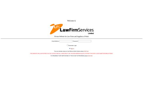 Law Firm Services Ltd