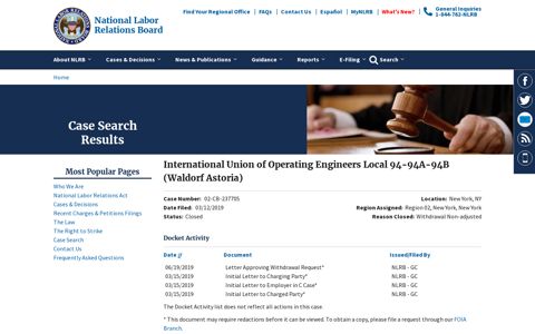 International Union of Operating Engineers Local 94-94A-94B ...