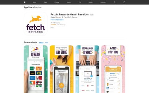 ‎Fetch Rewards: Receipt Scanner on the App Store