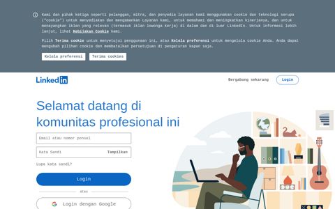 LinkedIn Indonesia: Login atau Mendaftar