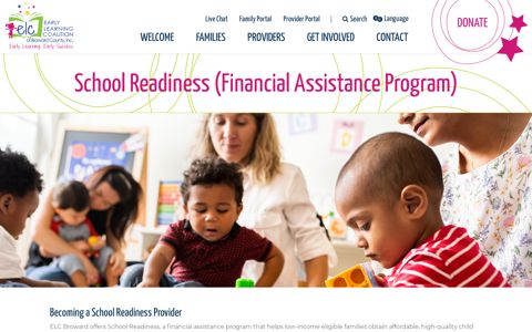 School Readiness - Early Learning Coalition of Broward County