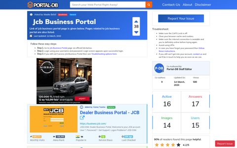 Jcb Business Portal
