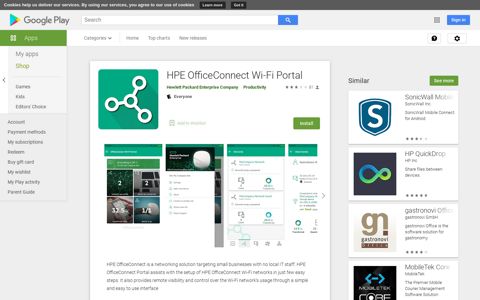 HPE OfficeConnect Wi-Fi Portal - Apps on Google Play
