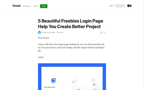 5 Beautiful Freebies Login Page Help You Create Better ...