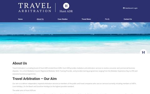 About – Travel Arbitration