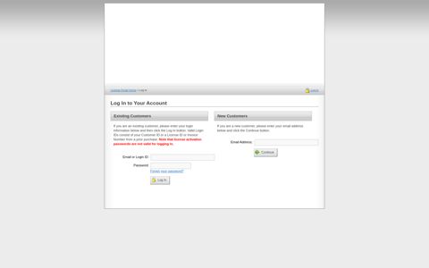 License Portal - Log In - SoftwareKey.com