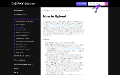 How to Upload – GIPHY