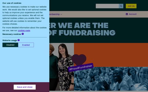 Chartered Institute of Fundraising - Homepage