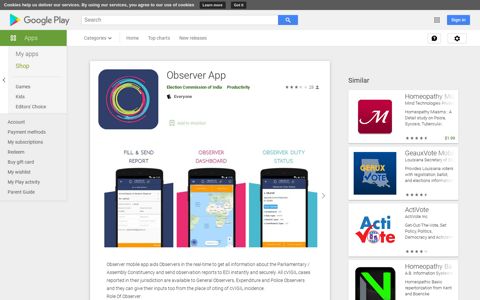 Observer App - Apps on Google Play