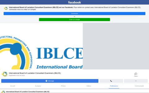 International Board of Lactation Consultant Examiners (IBLCE ...