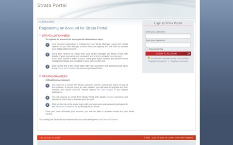 Your Self-Service Portal - strata portal