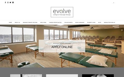 Evolve College of Massage Therapy: Home