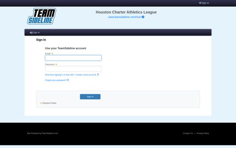 Houston Charter Athletics League - TeamSideline.com