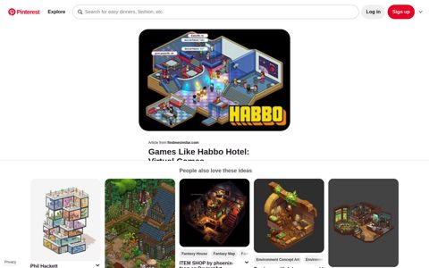 Games Like Habbo Hotel: Virtual Games - Pinterest