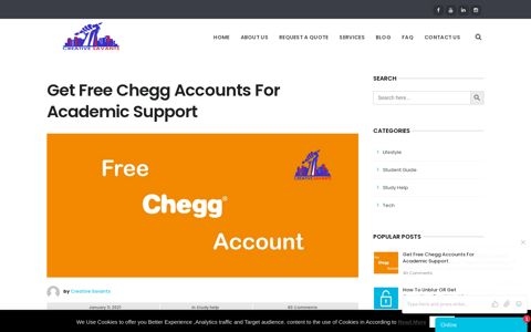 Get Free Chegg Accounts Username and Password ...