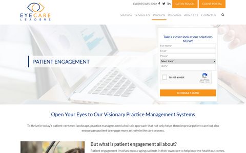 Patient Engagement Software Solution | Eye Care Leaders
