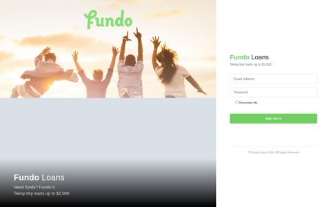 Fundo Admin - Fundo Loans