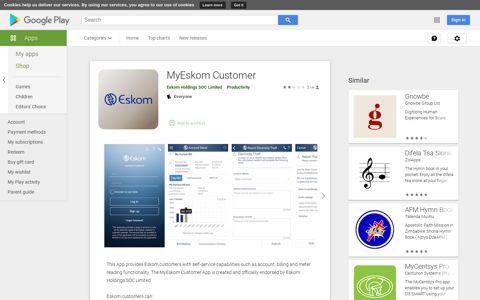 MyEskom Customer – Apps on Google Play