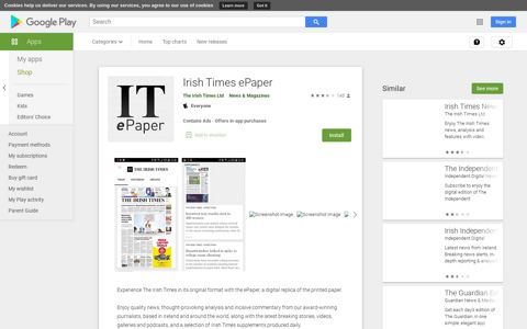 Irish Times ePaper - Apps on Google Play