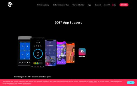 ICG® App – Support - Team ICG® - ICG® Online Hub
