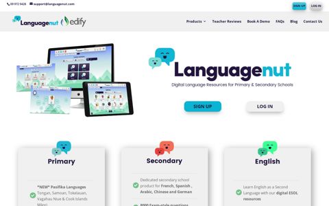 Your Digital Language Learning Resources - Languagenut