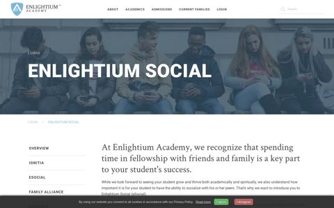 Enlightium Social | Login - Enlightium Academy