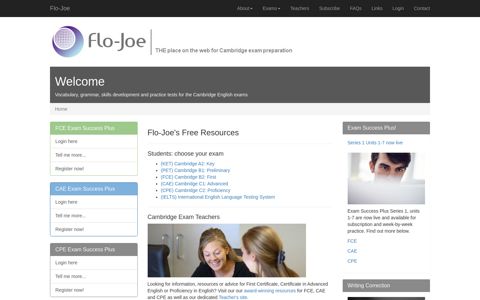 Flo-Joe: THE place on the web for Cambridge English exam ...