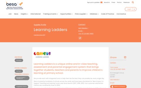Learning Ladders - BESA