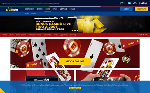 Poker Online | GoldBet
