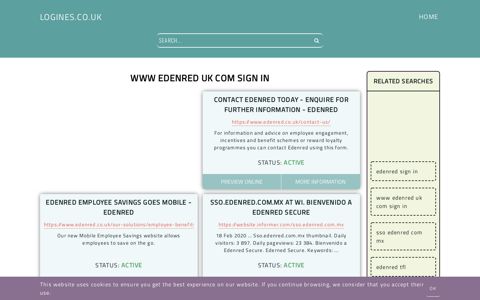 www edenred uk com sign in - General Information about Login