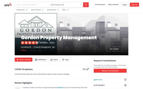 Gordon Property Management - 34 Reviews - Property ... - Yelp