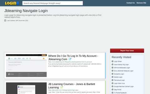 Jblearning Navigate Login - Loginii.com