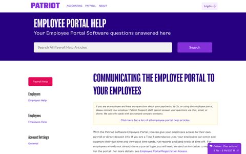 Communicating the Employee Portal to Your Employees