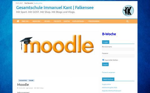 Moodle – Gesamtschule Immanuel Kant | Falkensee