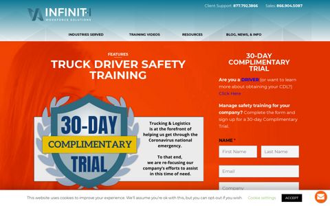 Truck Driver Safety Training | Infinit-I Workforce Solutions