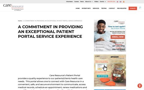 a commitment in providing an exceptional patient portal ...