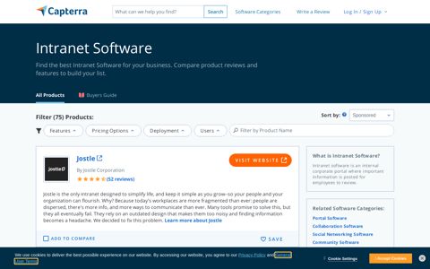 Best Intranet Software 2020 | Reviews of the Most Popular ...
