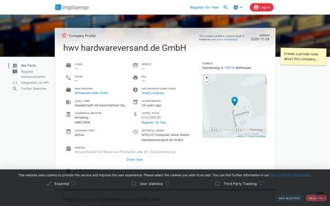 hwv hardwareversand.de GmbH | Implisense